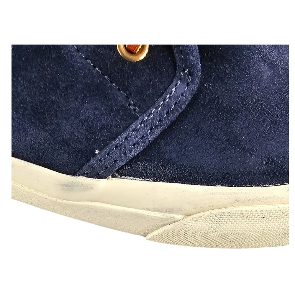 NWOT Polo Ralph Lauren Shoes Mens Size 13 Chukka Boots Blue Suede Keaton - Picture 15 of 16